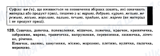 ГДЗ Укр мова 10 класс страница 128