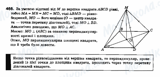ГДЗ Геометрия 10 класс страница 466