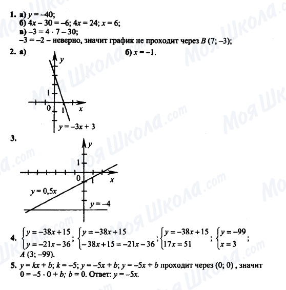 ГДЗ Алгебра 7 класс страница К-3 (§ 4,5) Вариант 2