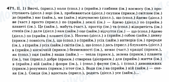 ГДЗ Укр мова 10 класс страница 471