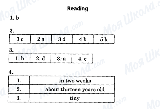 ГДЗ Англійська мова 6 клас сторінка Reading