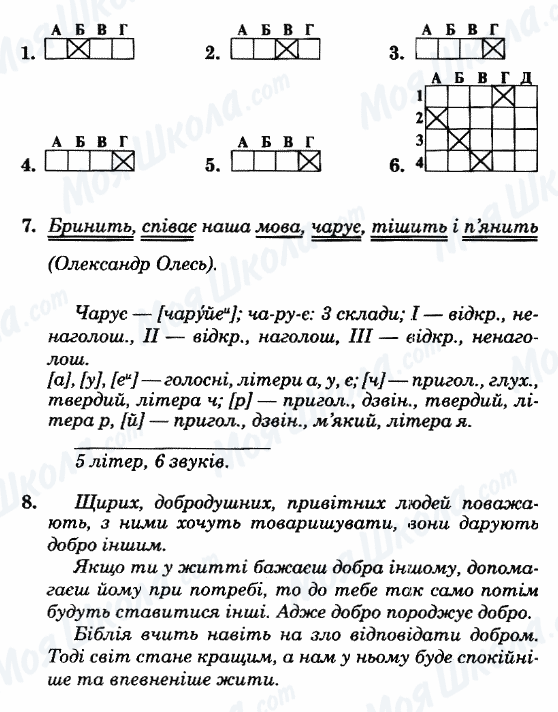 ГДЗ Укр мова 5 класс страница Вариант-14