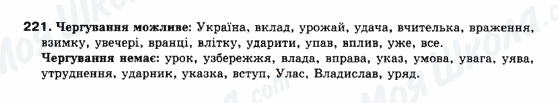ГДЗ Укр мова 10 класс страница 221