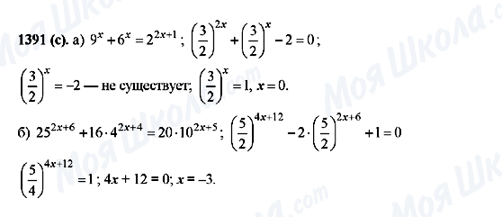 ГДЗ Алгебра 10 клас сторінка 1391(c)