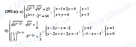 ГДЗ Алгебра 10 клас сторінка 1392(c)