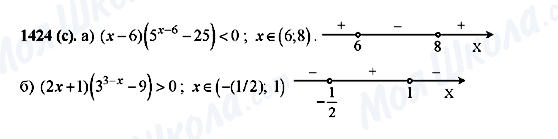 ГДЗ Алгебра 10 клас сторінка 1424(c)