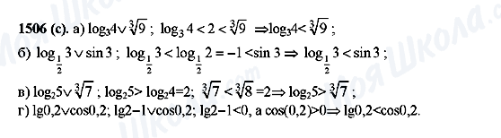 ГДЗ Алгебра 10 клас сторінка 1506(c)