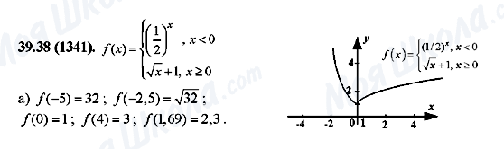 ГДЗ Алгебра 10 класс страница 39.38(1341)