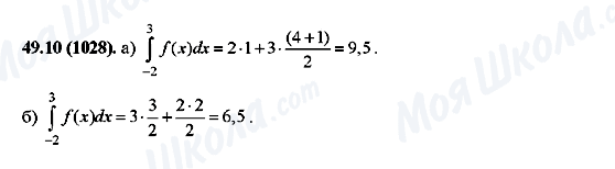 ГДЗ Алгебра 10 клас сторінка 49.10(1028)