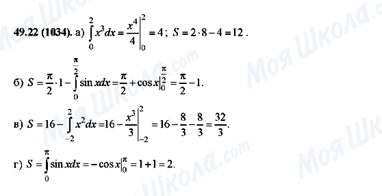 ГДЗ Алгебра 10 клас сторінка 49.22(1034)