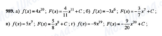 ГДЗ Алгебра 10 класс страница 989