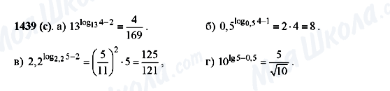 ГДЗ Алгебра 10 клас сторінка 1439(c)