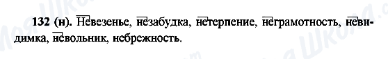 ГДЗ Російська мова 6 клас сторінка 132(н)
