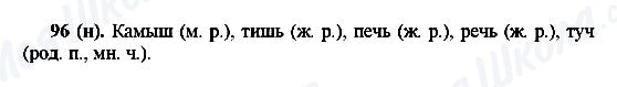 ГДЗ Російська мова 6 клас сторінка 96(н)