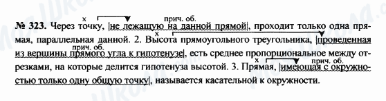 ГДЗ Русский язык 8 класс страница 323