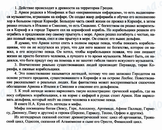 ГДЗ Російська література 6 клас сторінка 1-2-3-4-5