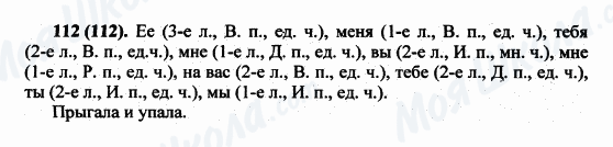 ГДЗ Русский язык 5 класс страница 112(112)