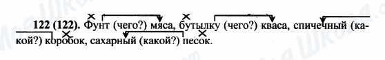 ГДЗ Російська мова 5 клас сторінка 122(122)