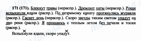 ГДЗ Русский язык 5 класс страница 171(171)