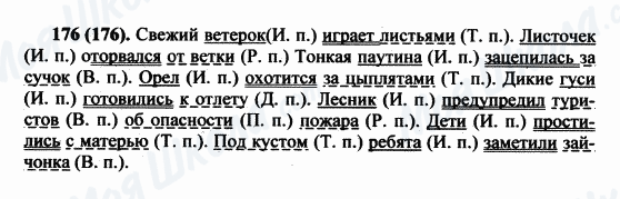 ГДЗ Русский язык 5 класс страница 176(176)