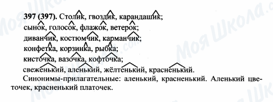 ГДЗ Російська мова 5 клас сторінка 397(397)