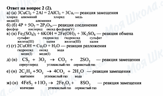 ГДЗ Хімія 8 клас сторінка 2(2)