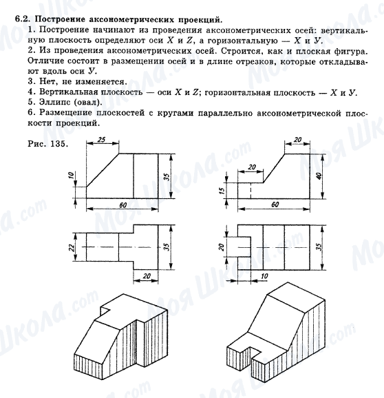 ГДЗ Креслення 8 клас сторінка 6.2