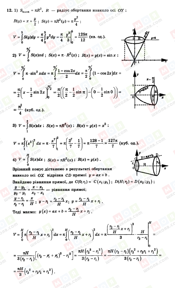 ГДЗ Алгебра 11 клас сторінка 12