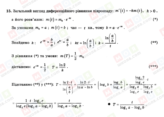 ГДЗ Алгебра 11 клас сторінка 15