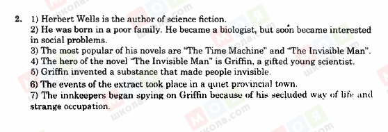 ГДЗ Англійська мова 11 клас сторінка 2