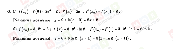 ГДЗ Алгебра 11 клас сторінка 6