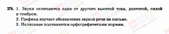 ГДЗ Російська мова 9 клас сторінка 276