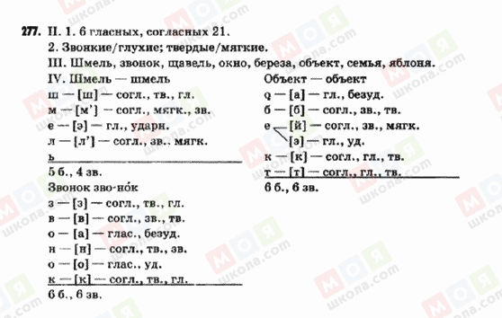 ГДЗ Російська мова 9 клас сторінка 277