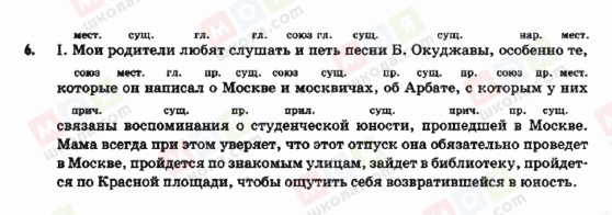 ГДЗ Російська мова 9 клас сторінка 6