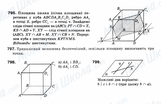 ГДЗ Математика 10 клас сторінка 795-799