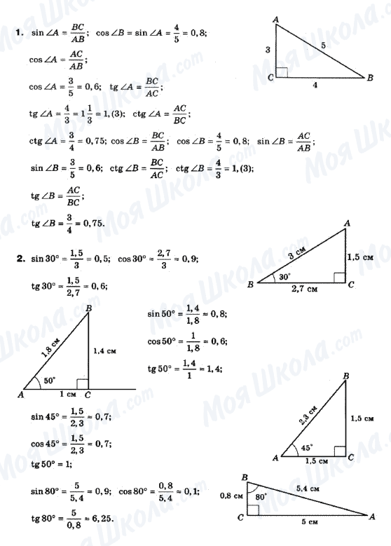ГДЗ Математика 10 класс страница 1-2