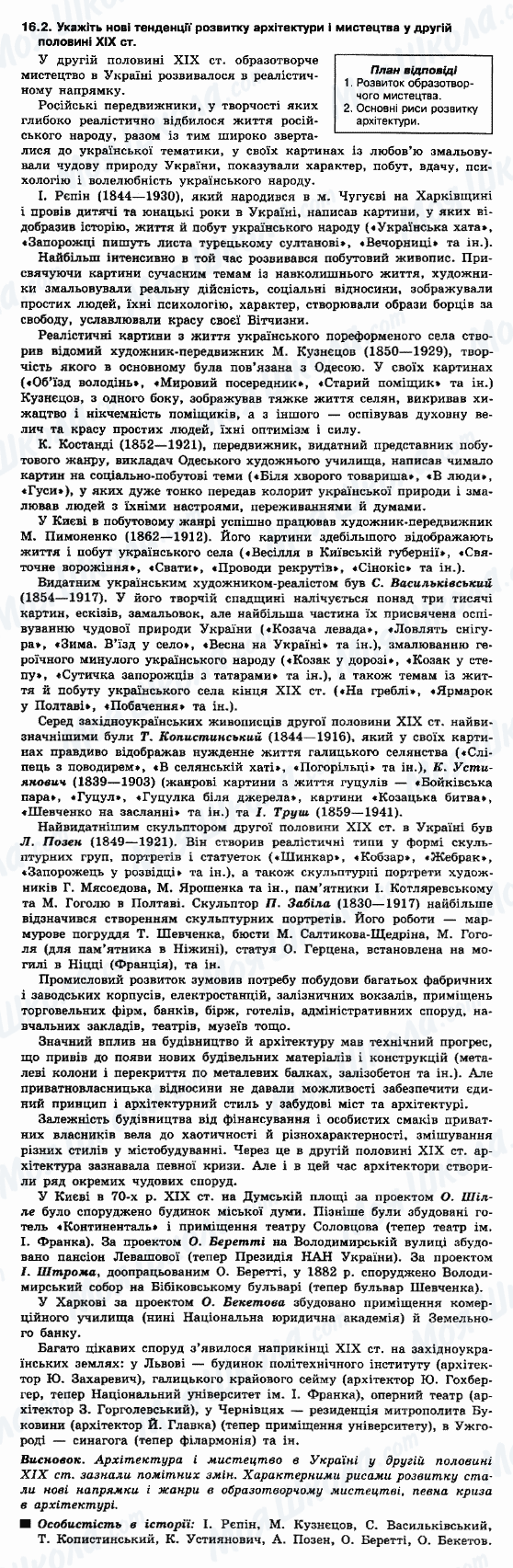 ДПА История Украины 9 класс страница 16.2