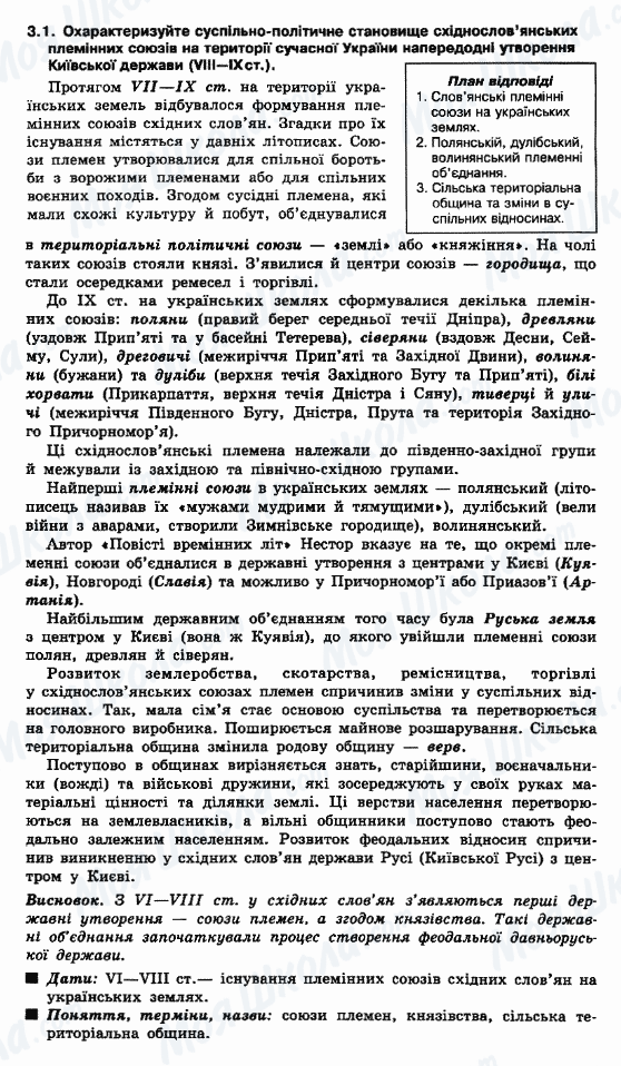 ДПА Історія України 9 клас сторінка 3.1