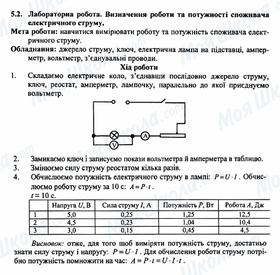 ДПА Фізика 9 клас сторінка 5.2