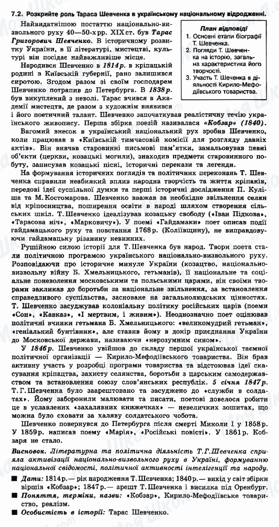 ДПА История Украины 9 класс страница 7.2