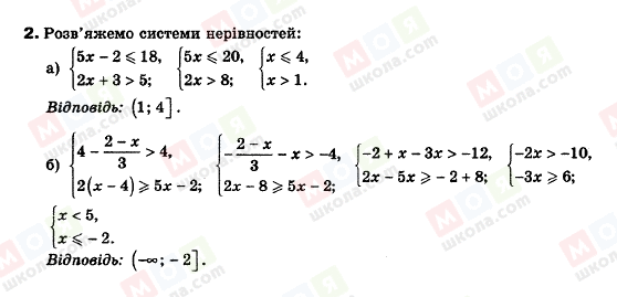 ГДЗ Алгебра 9 клас сторінка 2