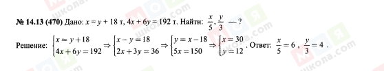 ГДЗ Алгебра 7 клас сторінка 14.13(470)