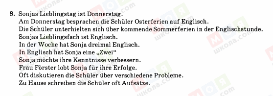 ГДЗ Немецкий язык 10 класс страница 8