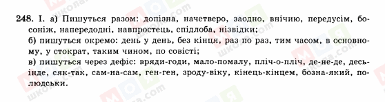 ГДЗ Укр мова 10 класс страница 248