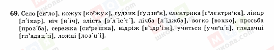 ГДЗ Українська мова 10 клас сторінка 69