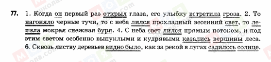 ГДЗ Російська мова 9 клас сторінка 77