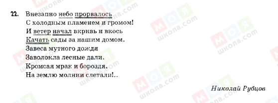 ГДЗ Російська мова 9 клас сторінка 22