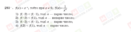 ГДЗ Алгебра 10 клас сторінка 293