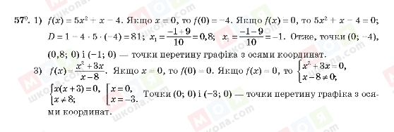 ГДЗ Алгебра 10 класс страница 57