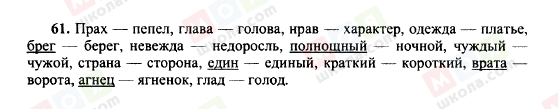 ГДЗ Русский язык 10 класс страница 61